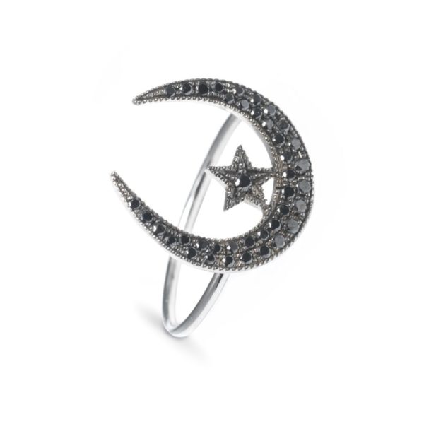 Anillo Night - Moon&star