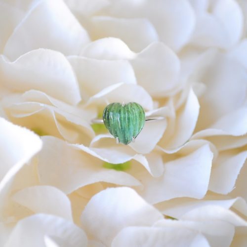 Anillo Green Heart