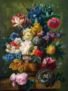 Full title: Flowers in a Vase Artist: Paulus Theodorus van Brussel Date made: 1792 Source: http://www.nationalgalleryimages.co.uk/ Contact: picture.library@nationalgallery.co.uk Copyright (C) The National Gallery, London