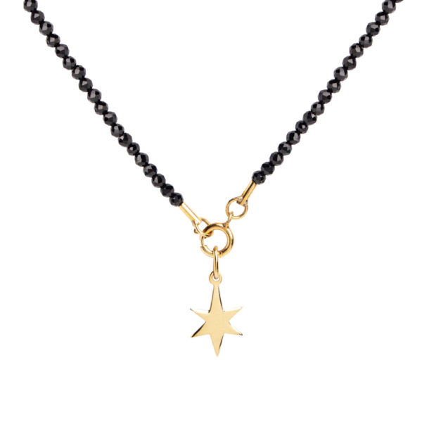 Collar espinelas + Lucky Star