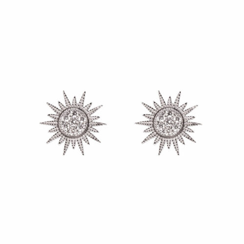 Pendientes Sunshine desmontables diamantes