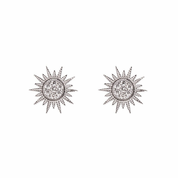 Pendientes Sunshine desmontables diamantes